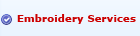 Embroidery Services